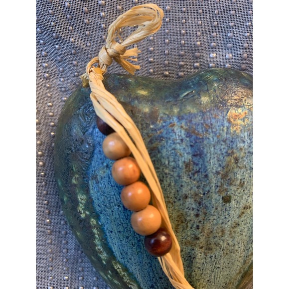 Artisan ceramic heart that rattles - Picture 2 of 7